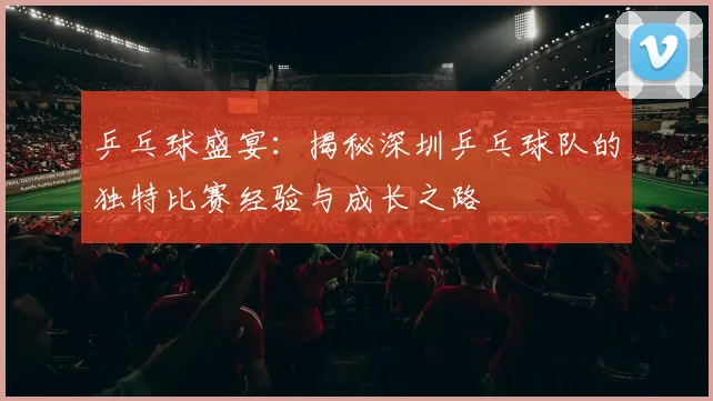 乒乓球盛宴：揭秘深圳乒乓球队的独特比赛经验与成长之路